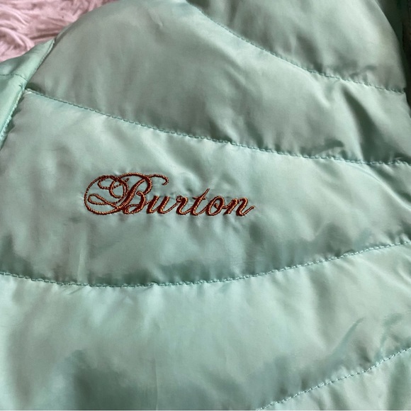 BURTON Reversible Down Puffer Jacket size S - Picture 2 of 12